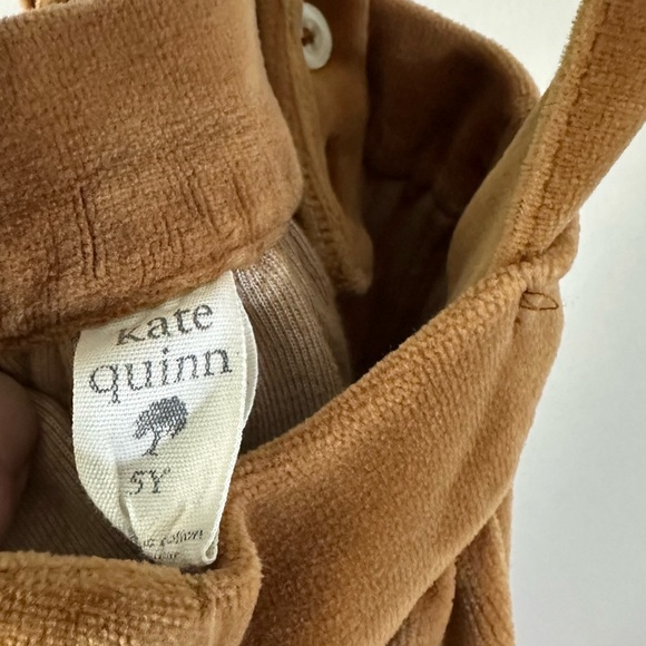 Kate Quinn Suspender Skirt in Spice Velour Size‎ 5Y - Picture 3 of 3